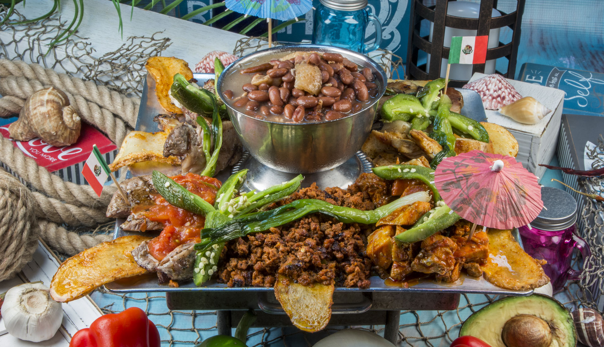 Mexican dishes prepared fresh at El Dorado Mexican Food
